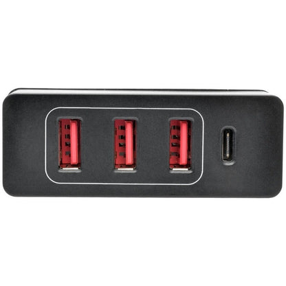 Tripp Lite 4-Port USB Charging Station with USB-C Charging and USB-A Auto-Sensing Ports U280-004-WS3C1