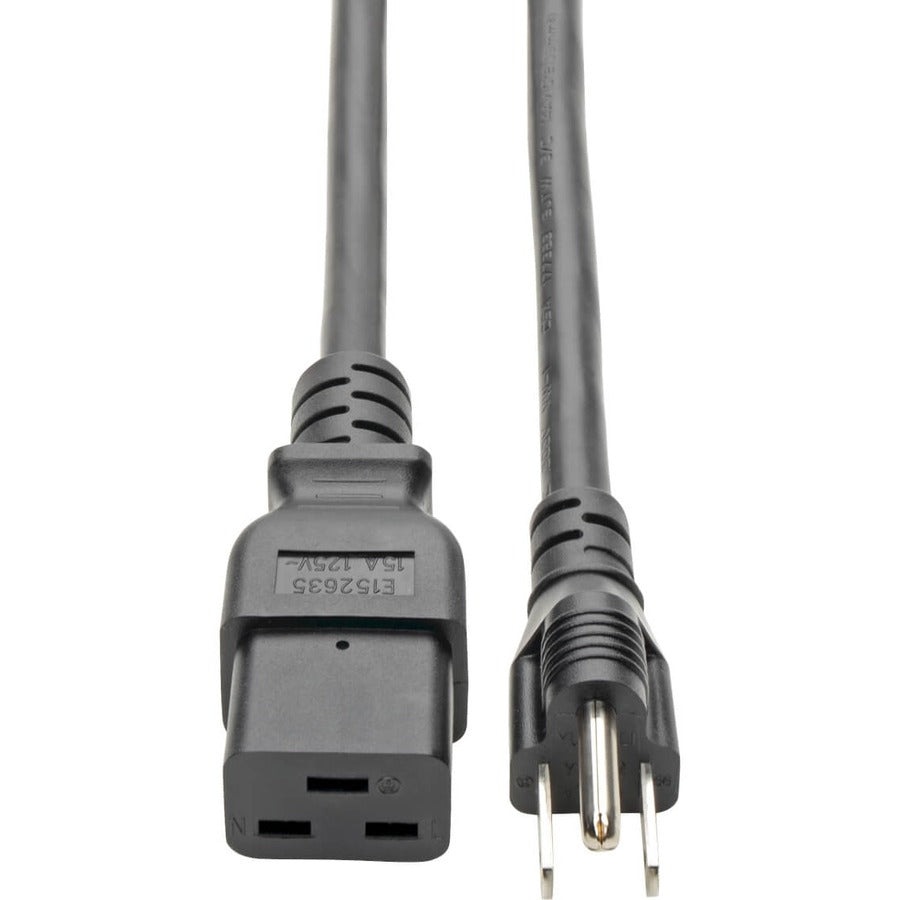 Câble d'alimentation Tripp Lite 10 pieds 5-15P vers C19 robuste 15A 14AWG 10' P034-010