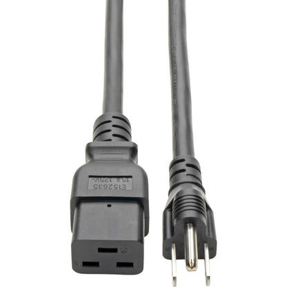 Câble d'alimentation Tripp Lite 10 pieds 5-15P vers C19 robuste 15A 14AWG 10' P034-010