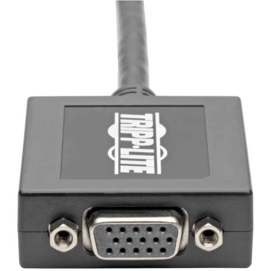 Adaptateur DVI-D vers VGA Tripp Lite 6 pouces Câble convertisseur actif 6" 1920x1200 P120-06N-ACT