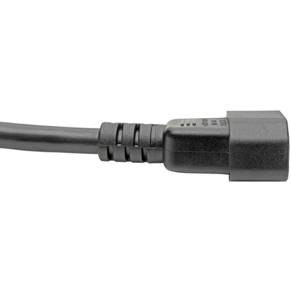 Câble d'extension de cordon d'alimentation Tripp Lite 4 pieds C19 à C14 robuste 15 A 14 AWG 4' P047-004