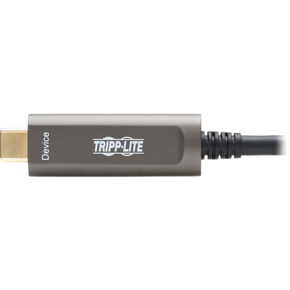 Tripp Lite USB 3.2 Gen 2 Fiber Active Optical Cable, M/M, 15 m (49 ft.) U420F-15M-D321