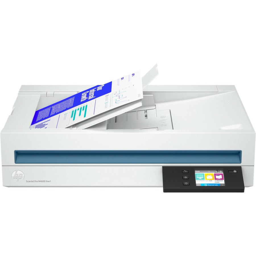Scanner à plat/ADF HP ScanJet Pro N4600 fnw1 - Optique 1200 ppp 20G07A#BGJ