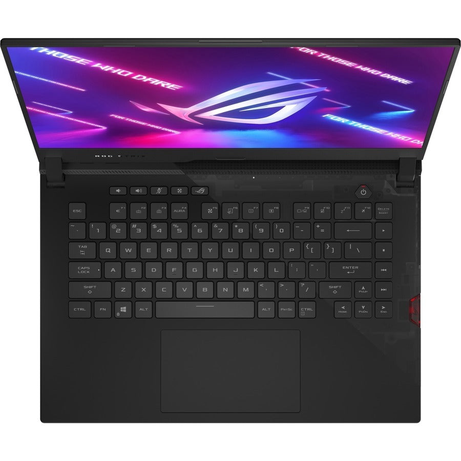 Ordinateur portable de jeu Asus ROG Strix SCAR 17 G733 G733PZ-XS96 17,3" - WQHD - 2560 x 1440 - AMD Ryzen 9 7945HX Hexadéca-core (16 cœurs) - 32 Go de RAM totale - 1 To SSD - Noir cassé G733PZ-XS96