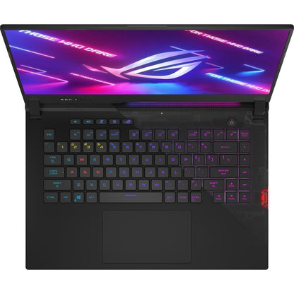 Ordinateur portable de jeu Asus ROG Strix SCAR 17 G733 G733PZ-XS96 17,3" - WQHD - 2560 x 1440 - AMD Ryzen 9 7945HX Hexadéca-core (16 cœurs) - 32 Go de RAM totale - 1 To SSD - Noir cassé G733PZ-XS96