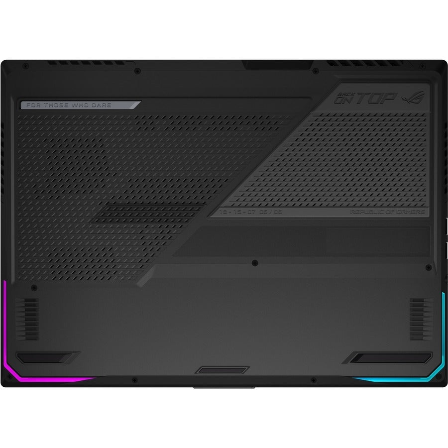 Ordinateur portable de jeu Asus ROG Strix SCAR 17 G733 G733PZ-XS96 17,3" - WQHD - 2560 x 1440 - AMD Ryzen 9 7945HX Hexadéca-core (16 cœurs) - 32 Go de RAM totale - 1 To SSD - Noir cassé G733PZ-XS96