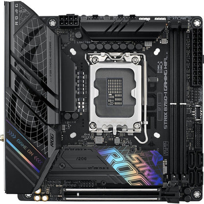 Carte mère de bureau gaming Asus ROG Strix B760-I GAMING WIFI - Chipset Intel B760 - Socket LGA-1700 - Mini ITX ROGSTRIXB760-IGAMINGWIFI