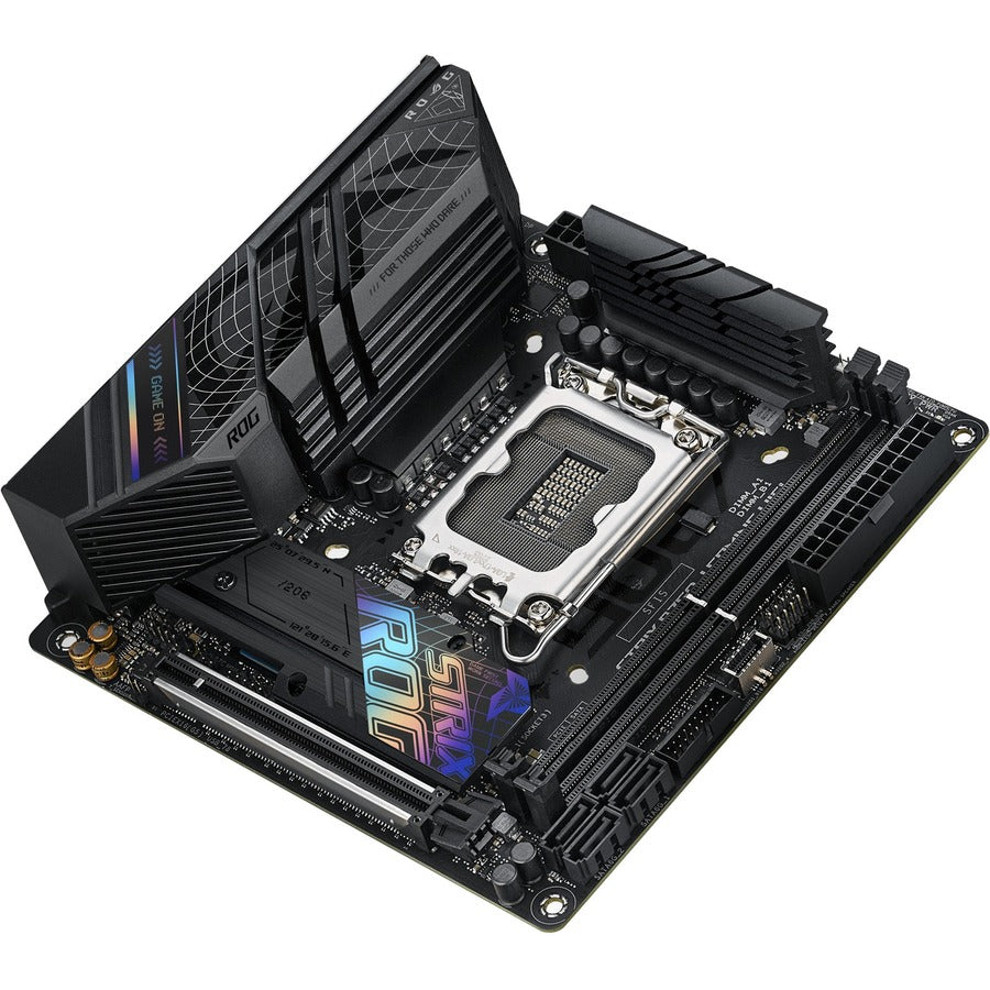 Carte mère de bureau gaming Asus ROG Strix B760-I GAMING WIFI - Chipset Intel B760 - Socket LGA-1700 - Mini ITX ROGSTRIXB760-IGAMINGWIFI
