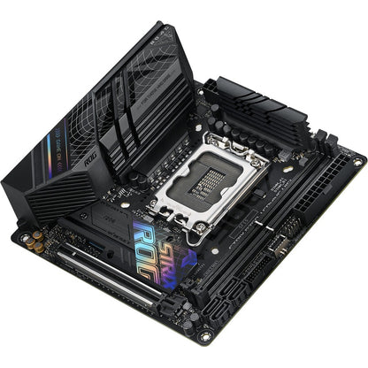 Carte mère de bureau gaming Asus ROG Strix B760-I GAMING WIFI - Chipset Intel B760 - Socket LGA-1700 - Mini ITX ROGSTRIXB760-IGAMINGWIFI