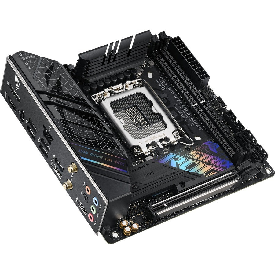 Carte mère de bureau gaming Asus ROG Strix B760-I GAMING WIFI - Chipset Intel B760 - Socket LGA-1700 - Mini ITX ROGSTRIXB760-IGAMINGWIFI