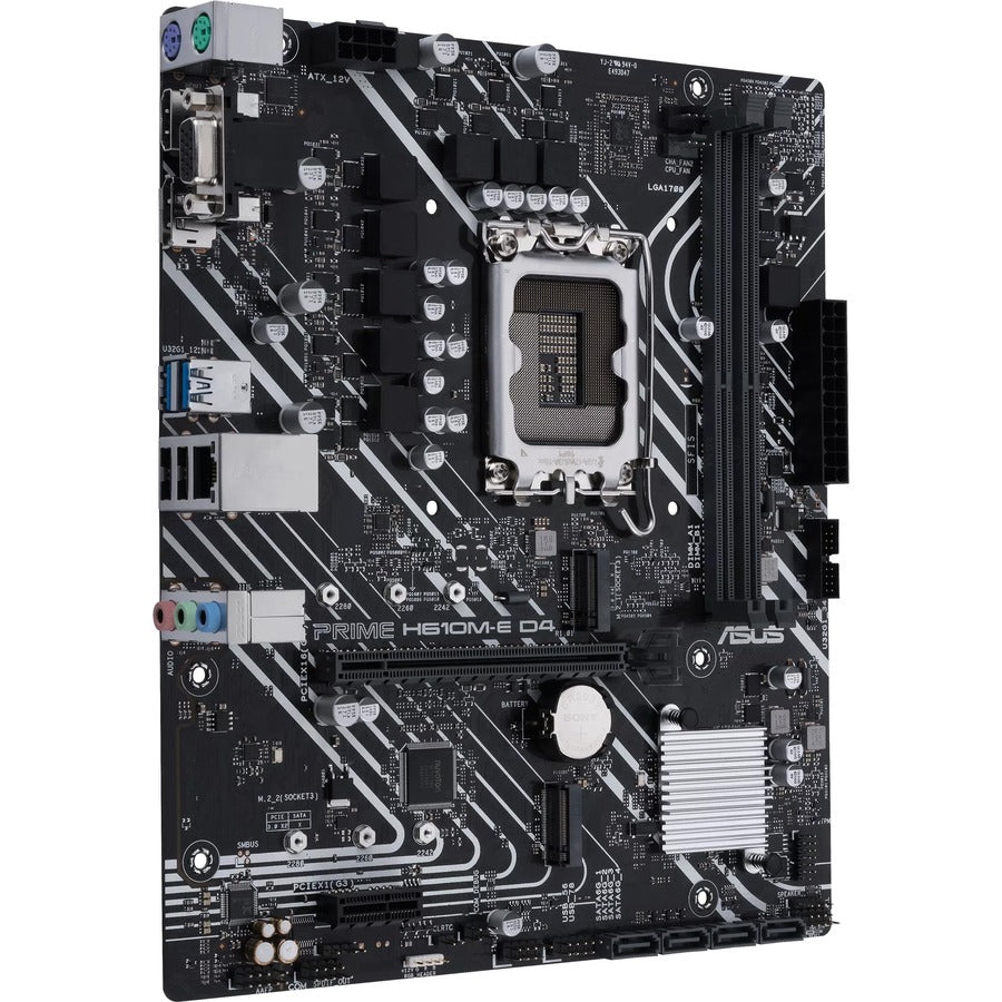 Carte mère de bureau Asus Prime H610M-E D4-CSM - Chipset Intel H610 - Socket LGA-1700 PRIME H610M-E D4-CSM