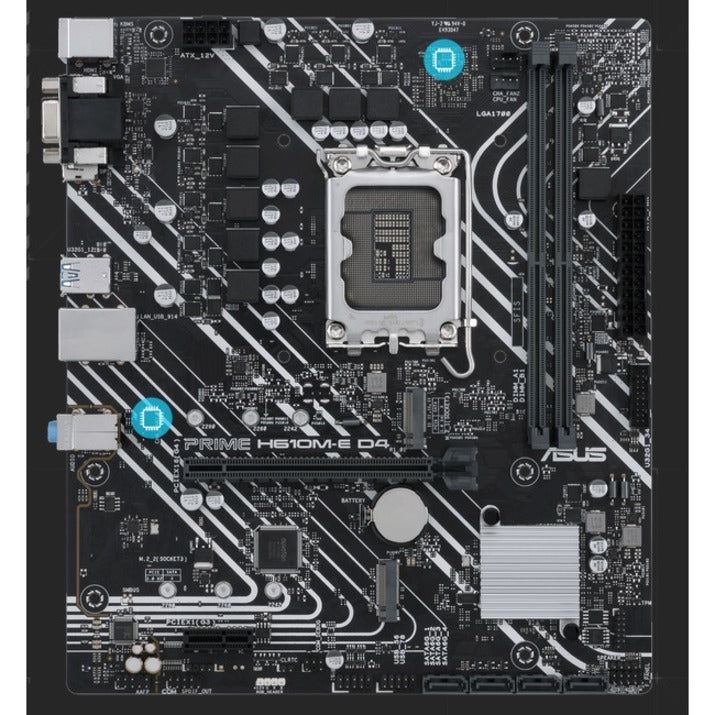 Carte mère de bureau Asus Prime H610M-E D4-CSM - Chipset Intel H610 - Socket LGA-1700 PRIME H610M-E D4-CSM