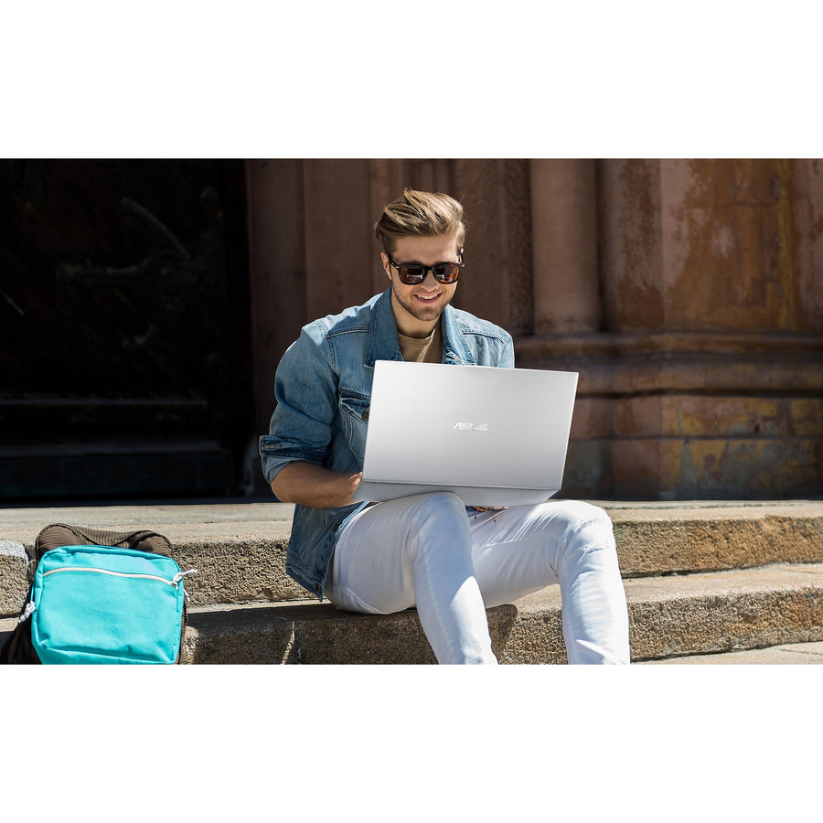 Asus VivoBook 17 X712 X712JA-QB31-CB Ordinateur portable 17,3" - HD+ - 1600 x 900 - Intel Core i3 10e génération i3-1005G1 Dual-core (2 cœurs) 1,20 GHz - 8 Go de RAM totale - 8 Go de mémoire embarquée - SSD 512 Go - Argent transparent X712JA-QB31-CB