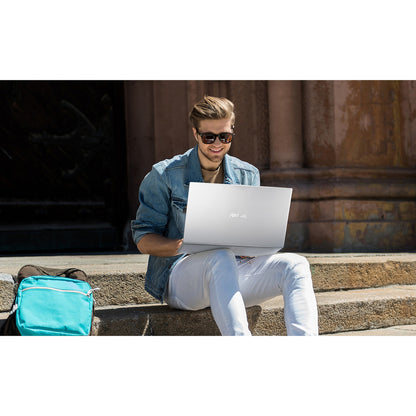 Asus VivoBook 17 X712 X712JA-QB31-CB Ordinateur portable 17,3" - HD+ - 1600 x 900 - Intel Core i3 10e génération i3-1005G1 Dual-core (2 cœurs) 1,20 GHz - 8 Go de RAM totale - 8 Go de mémoire embarquée - SSD 512 Go - Argent transparent X712JA-QB31-CB