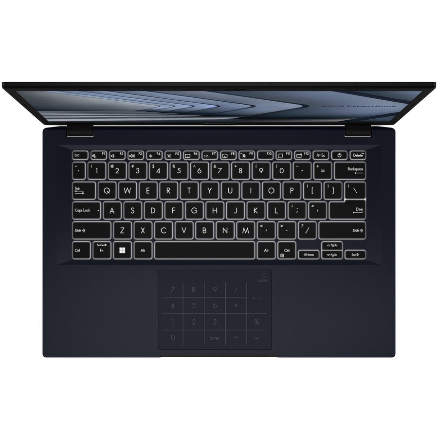 Asus ExpertBook B1 B1402 B1402CBA-C71P-CA 14" Notebook - Full HD - 1920 x 1080 - Intel Core i7 12th Gen i7-1255U Deca-core (10 Core) 1.70 GHz - 16 GB Total RAM - 512 GB SSD - Star Black B1402CBA-C71P-CA