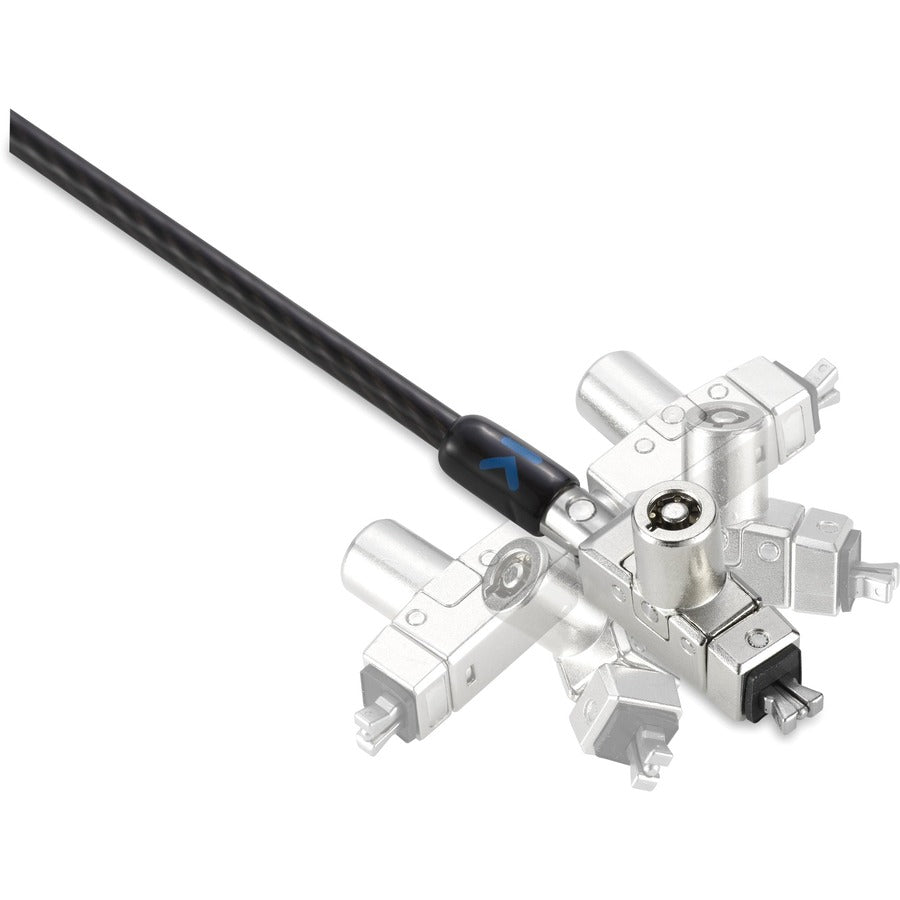 Câble de sécurité Kensington Slim N17 2.0 pour ordinateur portable avec clé pour emplacements en forme de coin - Clé principale à la demande K60502WW