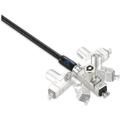 Câble de sécurité Kensington Slim N17 2.0 pour ordinateur portable avec clé pour emplacements en forme de coin - Clé principale à la demande K60502WW