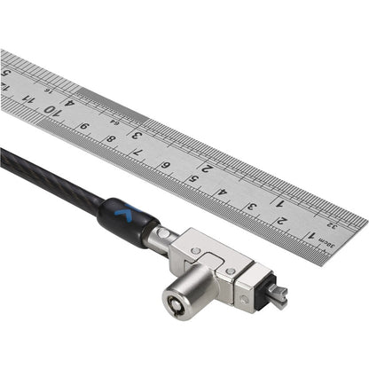 Câble de sécurité Kensington Slim N17 2.0 pour ordinateur portable avec clé pour emplacements en forme de coin - Clé principale à la demande K60502WW