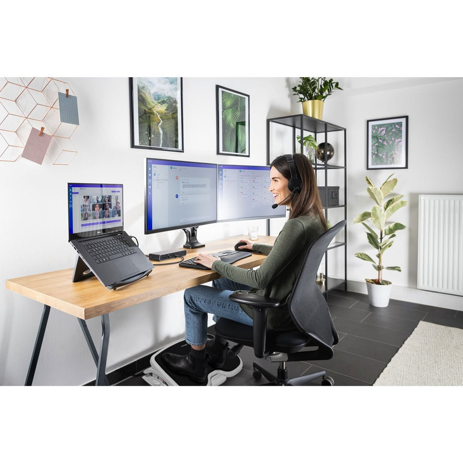 Bras de montage Kensington SmartFit pour moniteur, écran plat, écran incurvé - Noir K59601WW