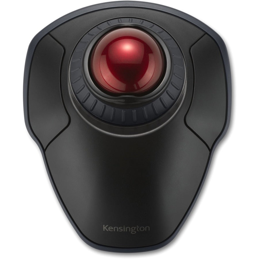 Trackball sans fil Kensington Orbit avec bague de défilement - Noir K70990WW