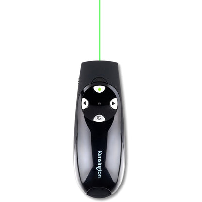 Kensington Presenter Expert sans fil avec laser vert - Noir K75774WW