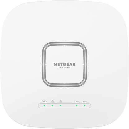 Netgear WAX625 Dual Band IEEE 802.11 a/b/g/n/ac/ax 5.40 Gbit/s Wireless Access Point WAX625-100CNS