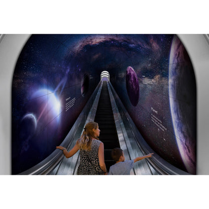Écran OLED incurvé flexible à cadre ouvert LG 55EF5K-P