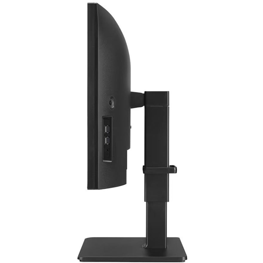 Moniteur LED incurvé LG Ultrawide 34BQ77QB-B 34" avec webcam UW-QHD - 21:9 - Noir texturé 34BQ77QB-B