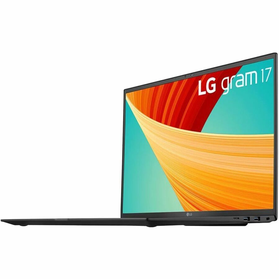 Ordinateur portable LG gram 17Z90R-N.AP75A8 17" - WQXGA - 2560 x 1600 - Intel Core i7 13e génération i7-1360P Dodeca-core (12 cœurs) 2,20 GHz - Plateforme Intel Evo - 16 Go de RAM totale - SSD 512 Go - Noir obsidienne 17Z90R-N.AP75A8