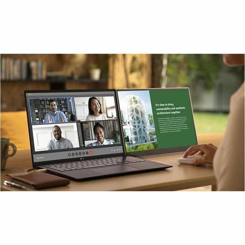 Ordinateur portable LG gram 17Z90R-N.AP75A8 17" - WQXGA - 2560 x 1600 - Intel Core i7 13e génération i7-1360P Dodeca-core (12 cœurs) 2,20 GHz - Plateforme Intel Evo - 16 Go de RAM totale - SSD 512 Go - Noir obsidienne 17Z90R-N.AP75A8