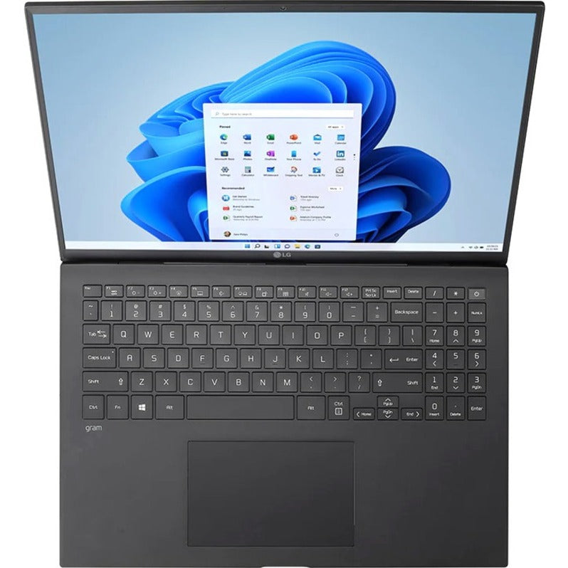 Ordinateur portable LG gram 14Z90R-N.AP52A8 14" - WUXGA - 1920 x 1200 - Intel Core i7 13e génération i7-1360P Dodeca-core (12 cœurs) 2,20 GHz - Plateforme Intel Evo - 16 Go de RAM totale - 1 To de SSD - Noir obsidienne 14Z90R-N.AP52A8