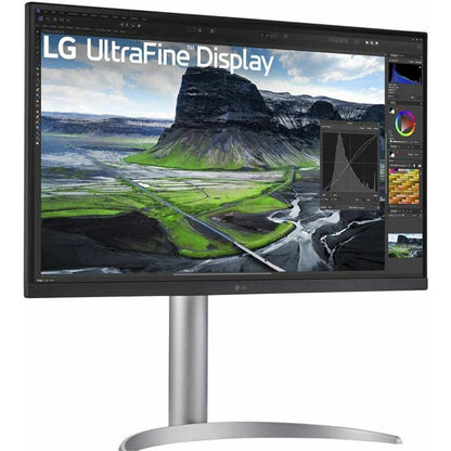 Moniteur LCD 4K UHD 27" LG UltraFine 27UQ850-W - 16:9 - Noir 27UQ850-W
