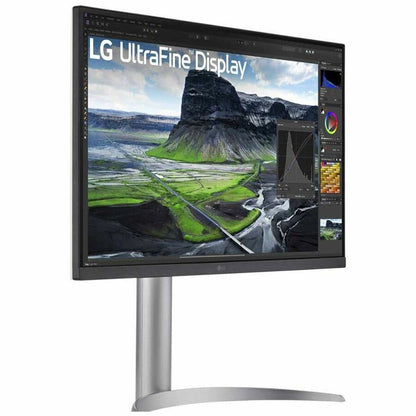 Moniteur LCD 4K UHD 27" LG UltraFine 27UQ850-W - 16:9 - Noir 27UQ850-W