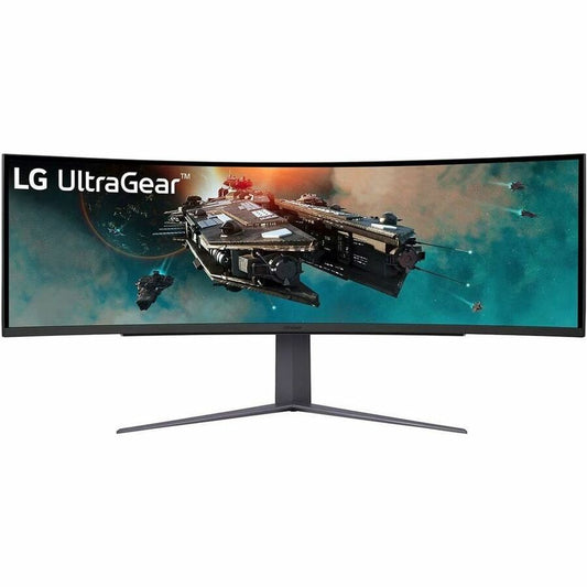 Moniteur LED de jeu incurvé 49" Dual Quad HD (DQHD) LG UltraGear 49GR85DC-B - 32:9 49GR85DC-B