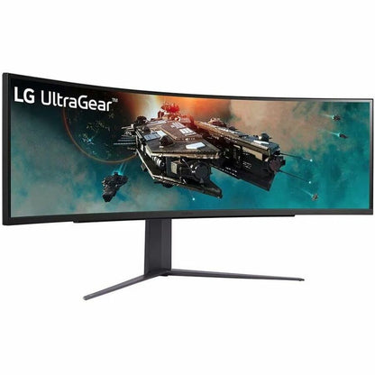 Moniteur LED de jeu incurvé 49" Dual Quad HD (DQHD) LG UltraGear 49GR85DC-B - 32:9 49GR85DC-B