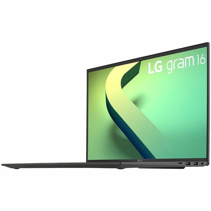 Ordinateur portable LG gram 16Z90Q-N.AP52A8 16" - WQXGA - 2560 x 1600 - Intel Core i5 12e génération i5-1240P Dodeca-core (12 cœurs) 1,70 GHz - Plateforme Intel Evo - 16 Go de RAM totale - SSD 256 Go - Noir obsidienne 16Z90Q-N.AP52A8