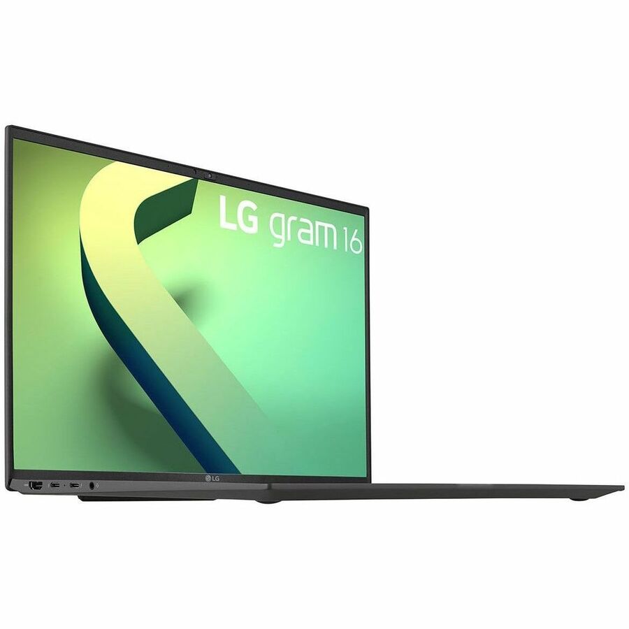 Ordinateur portable LG gram 16Z90Q-N.AP52A8 16" - WQXGA - 2560 x 1600 - Intel Core i5 12e génération i5-1240P Dodeca-core (12 cœurs) 1,70 GHz - Plateforme Intel Evo - 16 Go de RAM totale - SSD 256 Go - Noir obsidienne 16Z90Q-N.AP52A8
