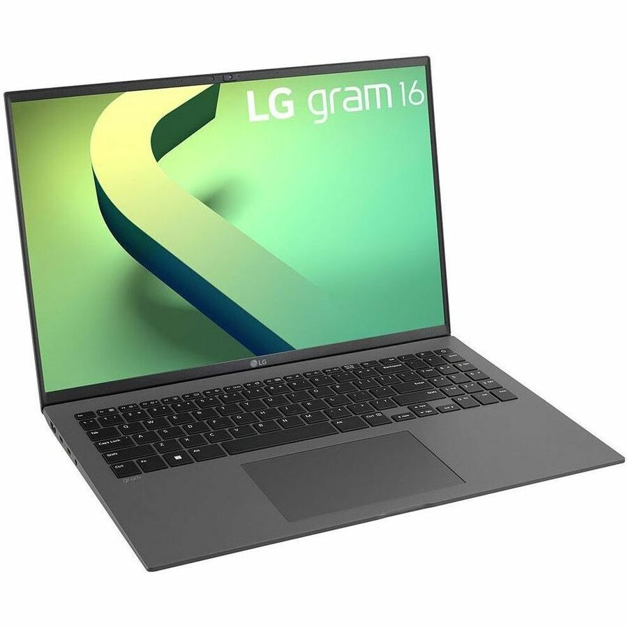 Ordinateur portable LG gram 16Z90Q-N.AP52A8 16" - WQXGA - 2560 x 1600 - Intel Core i5 12e génération i5-1240P Dodeca-core (12 cœurs) 1,70 GHz - Plateforme Intel Evo - 16 Go de RAM totale - SSD 256 Go - Noir obsidienne 16Z90Q-N.AP52A8