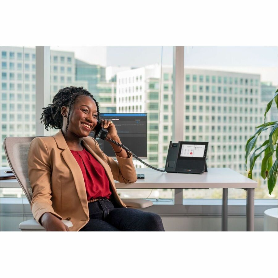Téléphone IP Poly CCX 600 - Filaire - Filaire/Sans Fil - Bluetooth, Wi-Fi - Bureau - Noir 82Z85AA