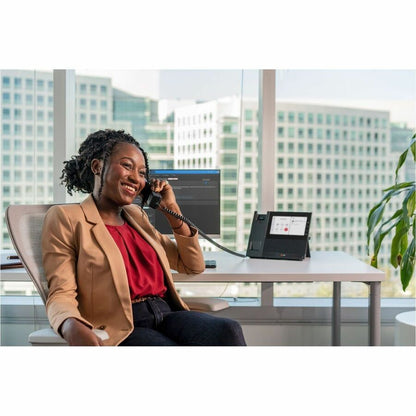 Téléphone IP Poly CCX 600 - Filaire - Filaire/Sans Fil - Bluetooth, Wi-Fi - Bureau - Noir 82Z85AA