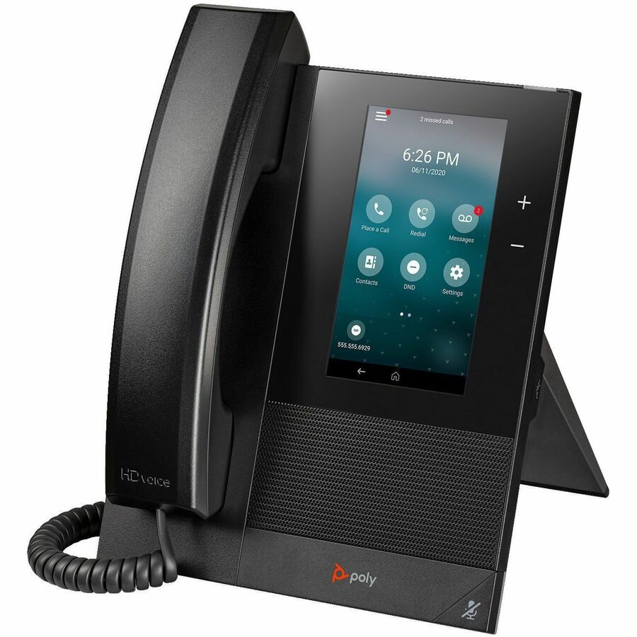 Téléphone IP Poly CCX 400 - Filaire - Filaire - Montage mural, Bureau - Noir 84C14AA#ABA
