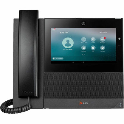 Téléphone IP Poly CCX 700 - Filaire - Filaire/Sans Fil - Wi-Fi, Bluetooth - Bureau - Noir 82Z83AA