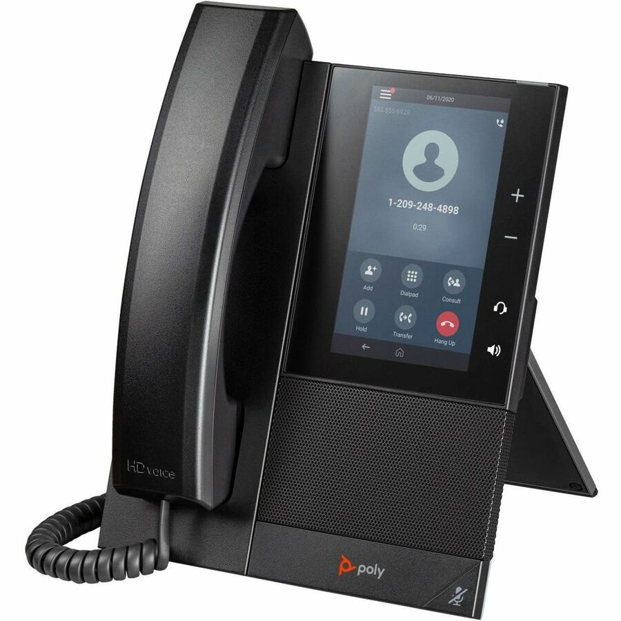 Téléphone IP Poly CCX 500 - Avec fil - Avec fil/sans fil - Bluetooth - Noir 84C15AA#ABA