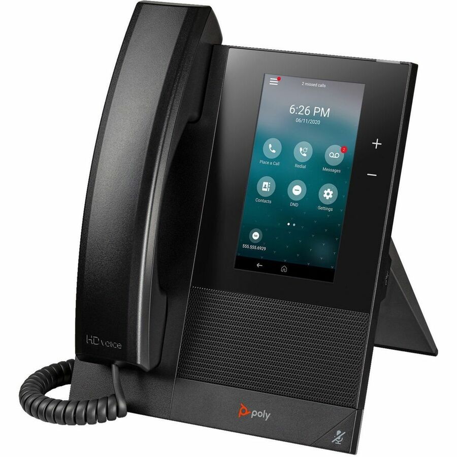 Téléphone IP Poly CCX 400 - Filaire - Filaire - Bureau, montage mural 849A1AA#AC3