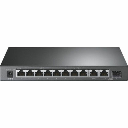 Commutateur de bureau Gigabit 10 ports TP-Link avec 6 ports PoE+ et 2 ports PoE++ TL-SG1210PP