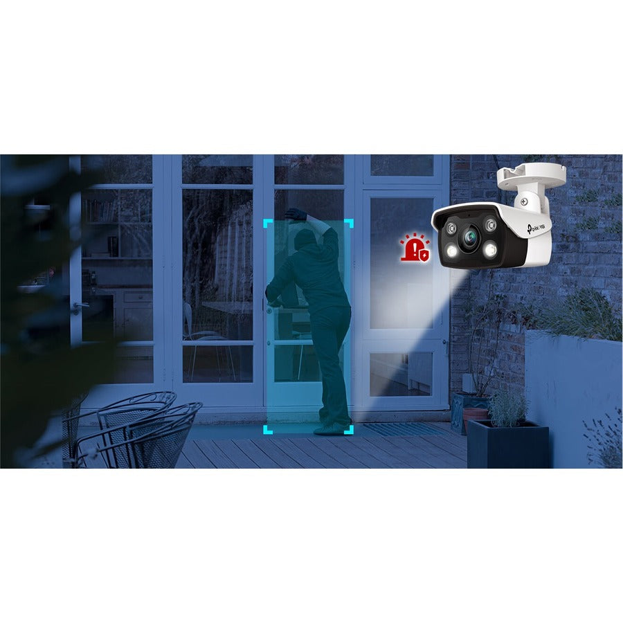 TP-Link VIGI VIGI C340 4 Megapixel Outdoor Network Camera - Color - Bullet VIGI C340(4MM)
