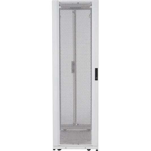 Armoire APC by Schneider Electric 45U x 24 po de largeur x 48 po de profondeur avec côtés Blanc AR3305W