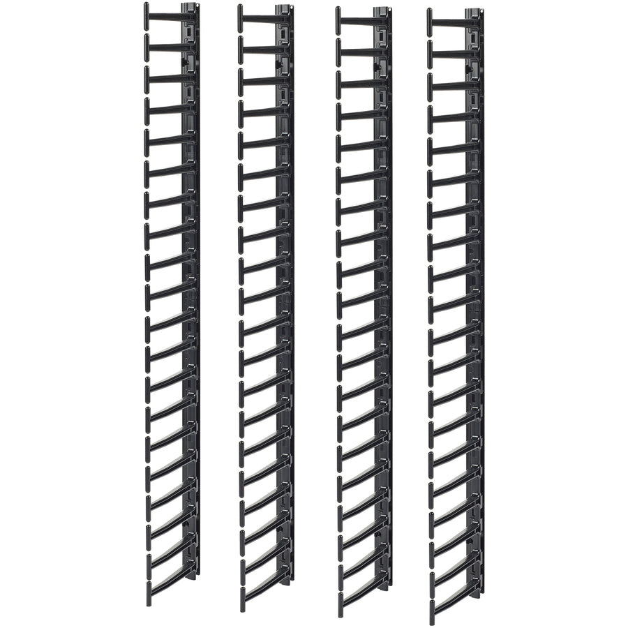 Gestionnaire de câbles vertical APC by Schneider Electric pour boîtiers réseau NetShelter SX (quantité 4) AR7717A