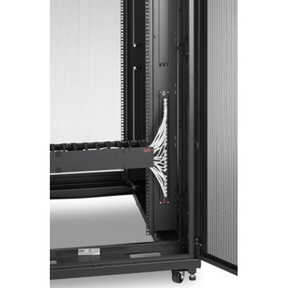 APC by Schneider Electric NetShelter SV 48U 800mm Wide x 1200mm Deep Enclosure with Sides Black AR2587