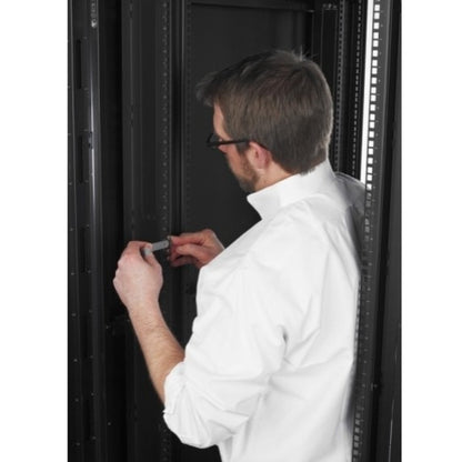 APC by Schneider Electric NetShelter SV 48U 800mm Wide x 1200mm Deep Enclosure with Sides Black AR2587